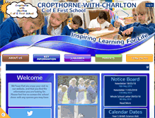 Tablet Screenshot of cropthorneschool.org